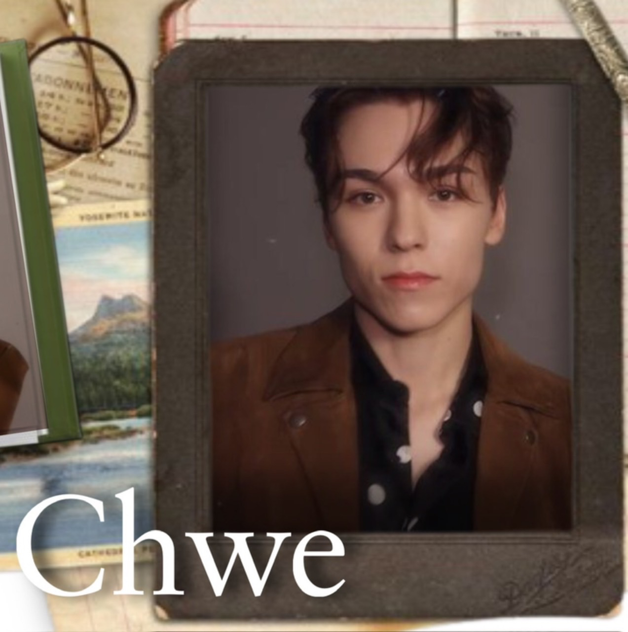 A moment captured by Vernon (SEVENTEEN)'s fan