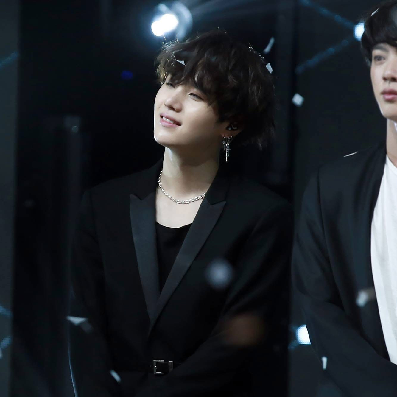 A moment captured by SUGA (BTS)'s fan