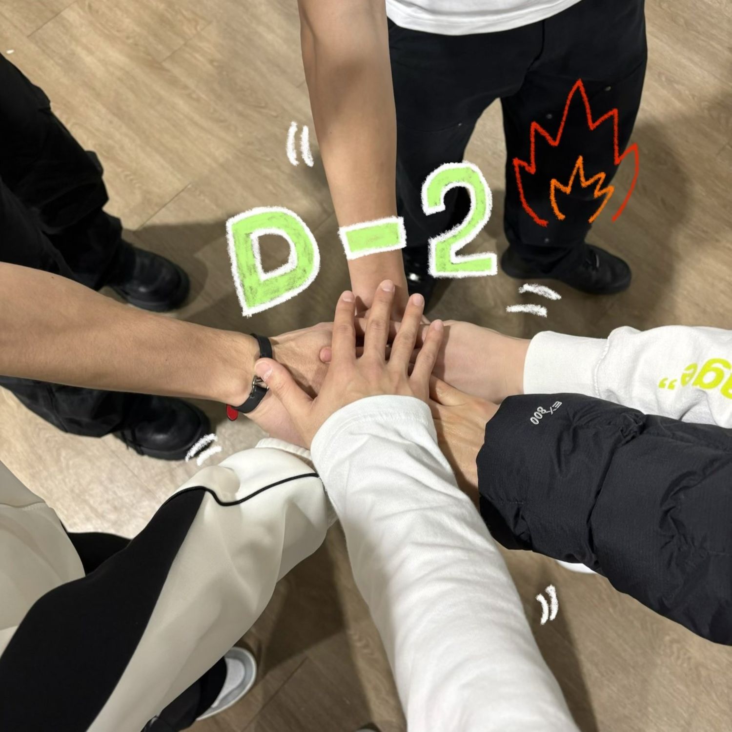 A moment captured by ONF's fan