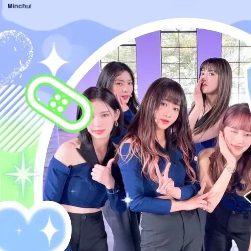 A moment captured by Weki Meki's fan