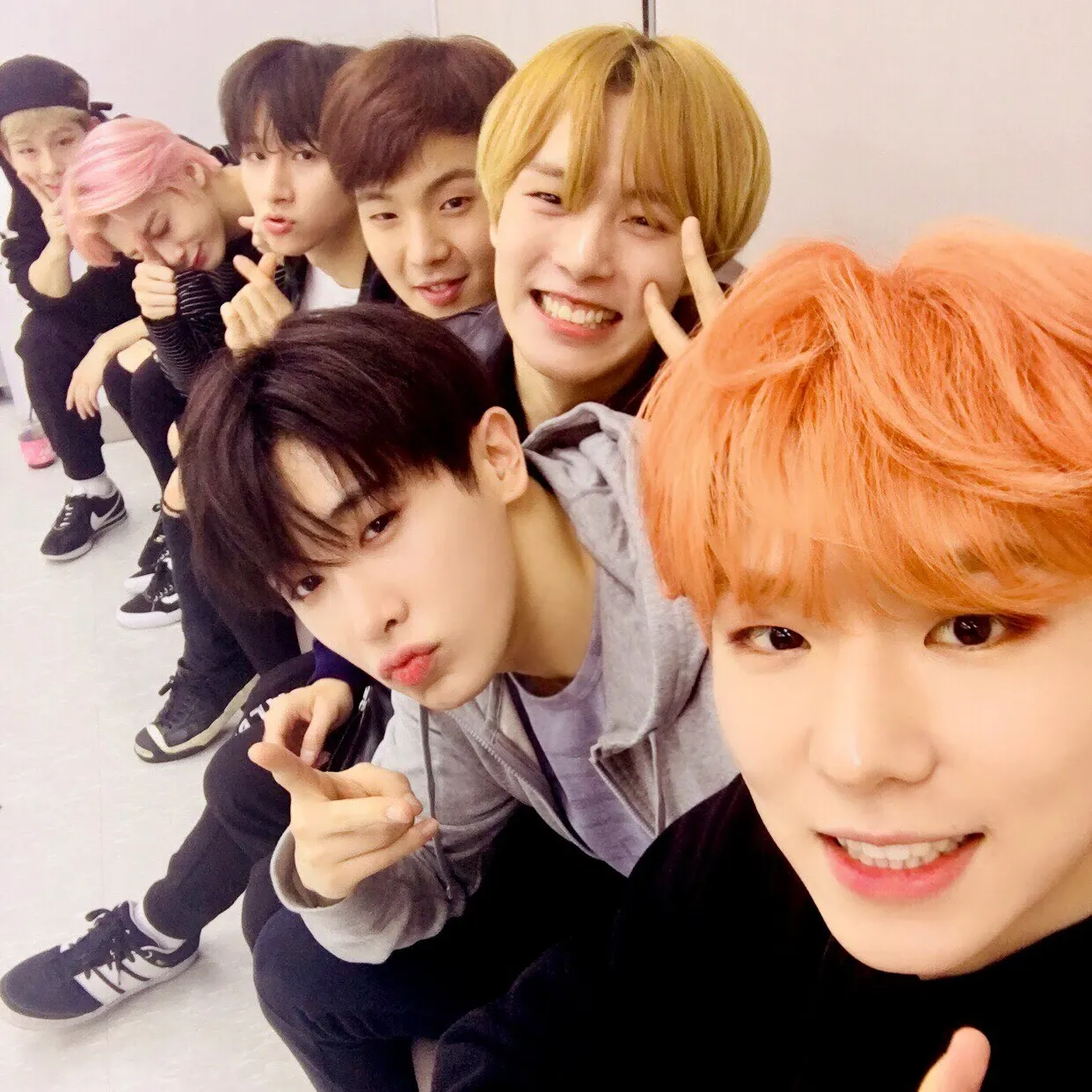 MONSTA X粉丝拍下的瞬间