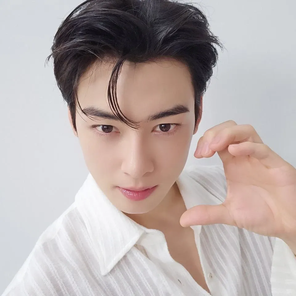 A moment captured by Eunwoo (ASTRO)'s fan