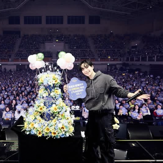 Recent activity shot of Junho (2PM)