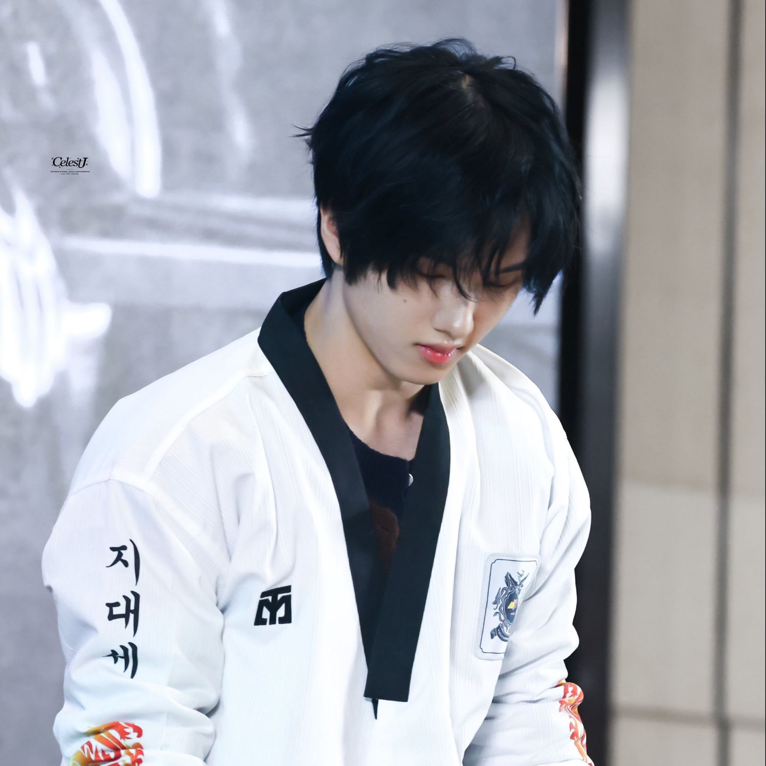 A moment captured by Jisung (NCT DREAM)'s fan