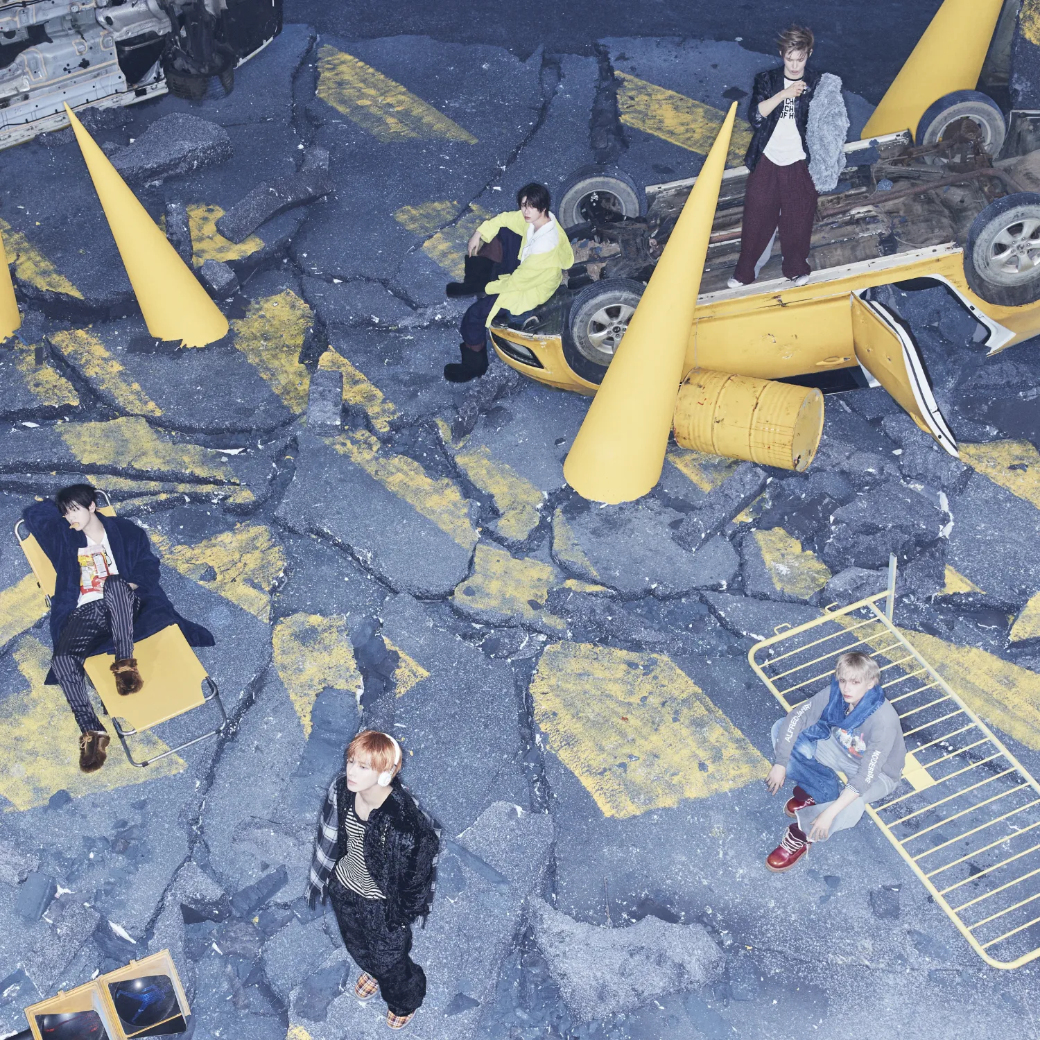 Potret di balik layar TOMORROW X TOGETHER