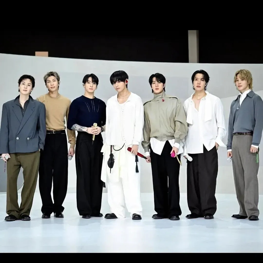 防彈少年團粉絲拍下的瞬間