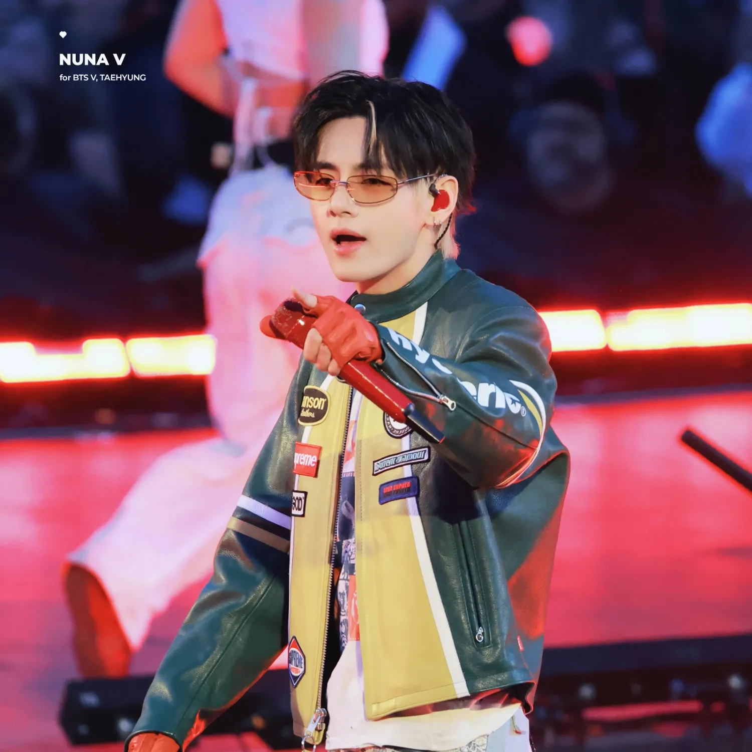 Momen yang diabadikan oleh penggemar V (BTS)