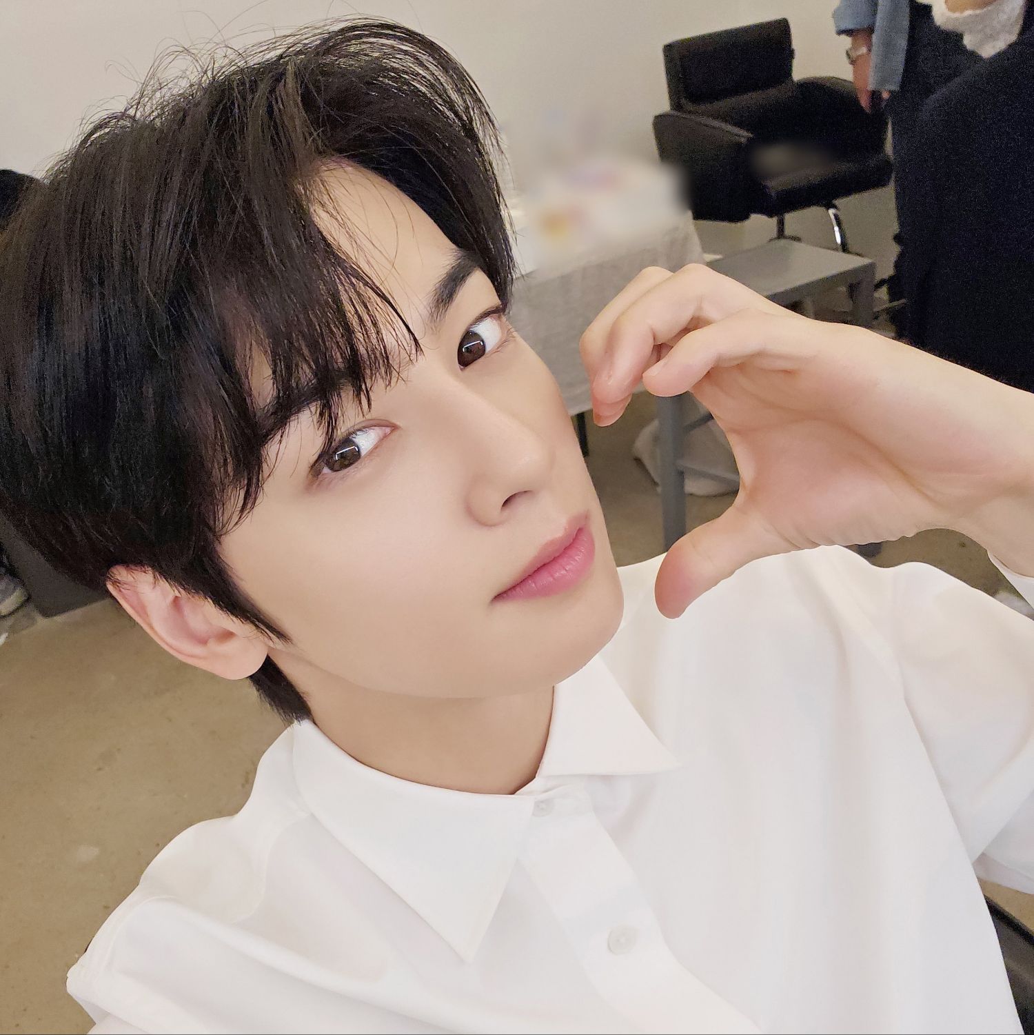Recent activity shot of Eunwoo (ASTRO)