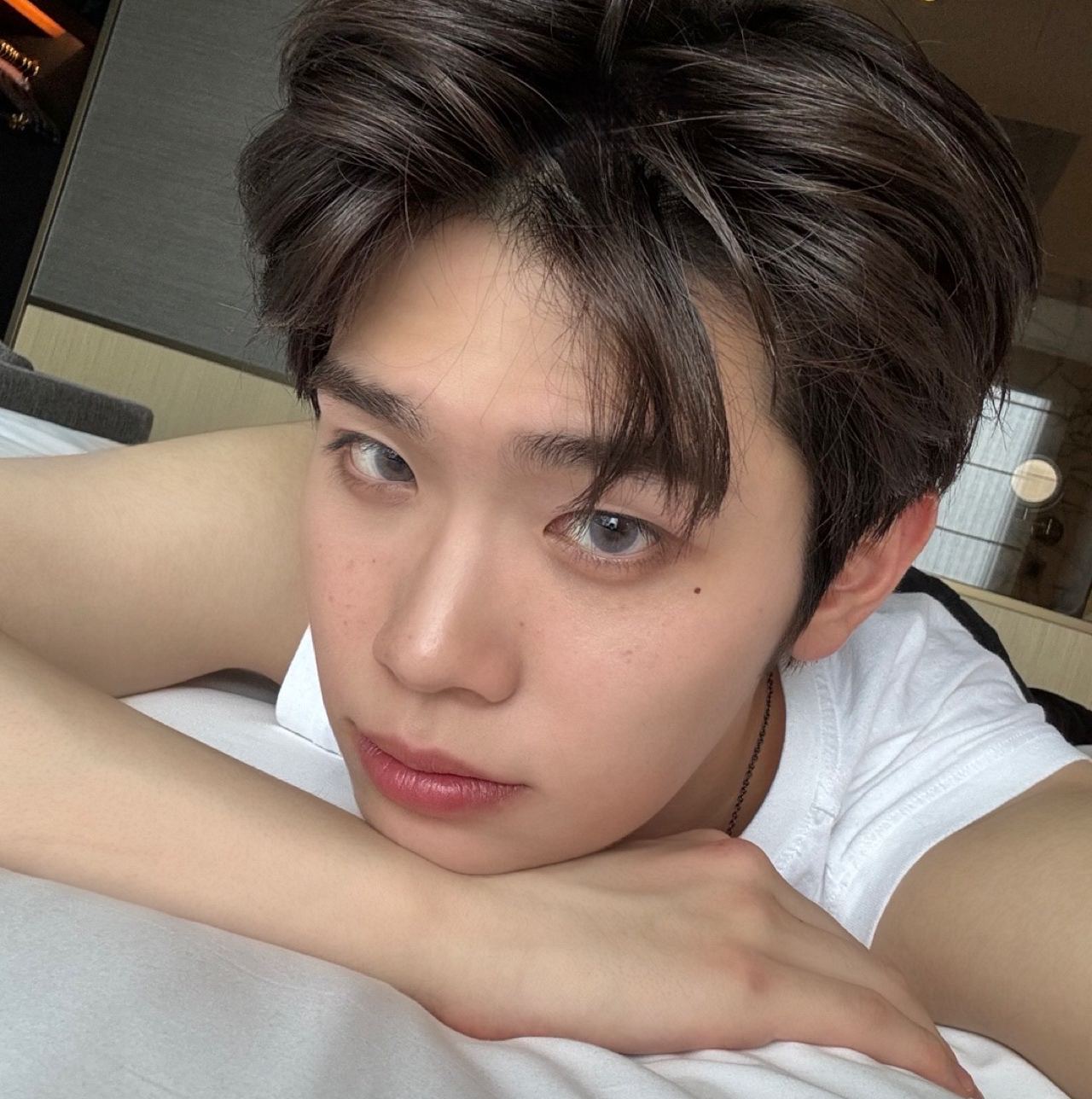 Recent activity shot of Kim Taerae (ZEROBASEONE)