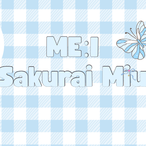 Recent activity shot of Sakurai Miu (ME:I)