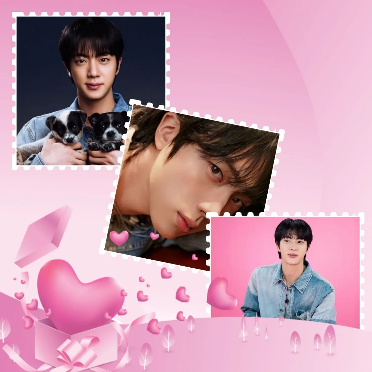 Jin (防弹少年团)粉丝拍下的瞬间