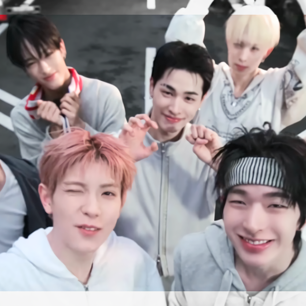 A moment captured by NEXZ's fan