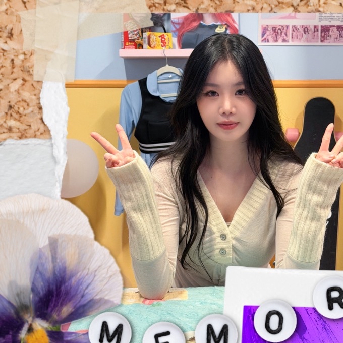 Behind-the-scenes cut of Soojin