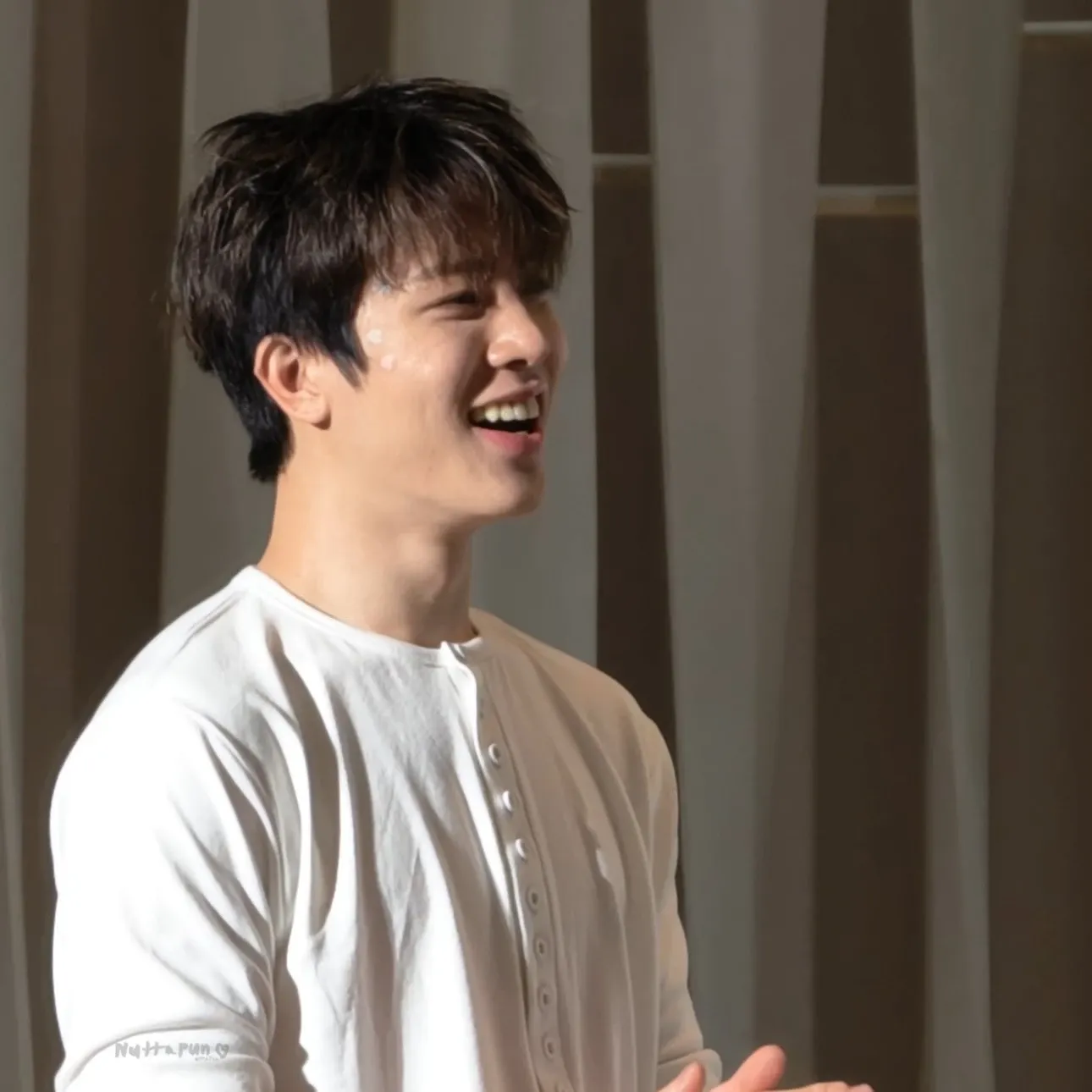 Momen yang diabadikan oleh penggemar So Junghwan (TREASURE)