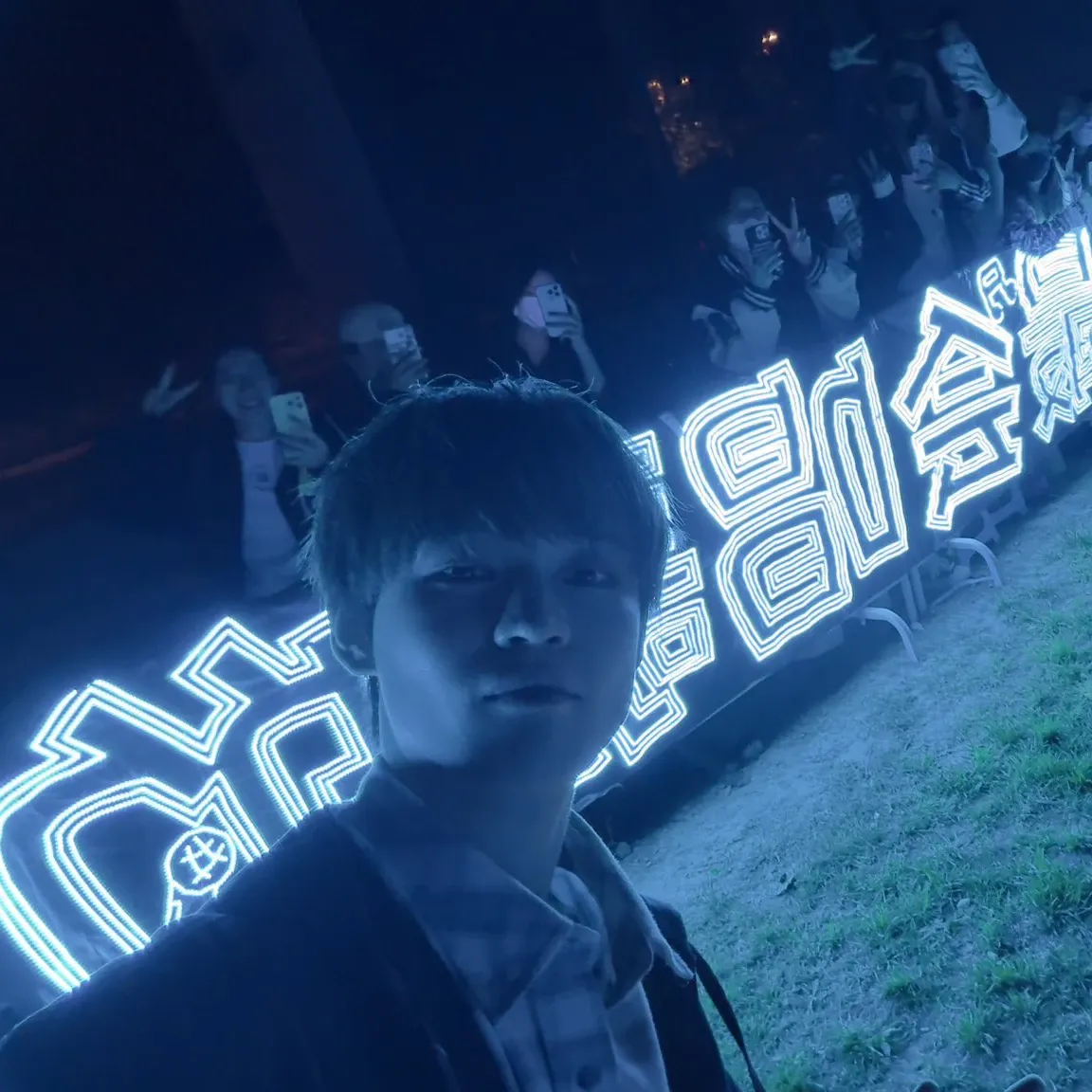 A moment captured by Chenle (NCT DREAM)'s fan