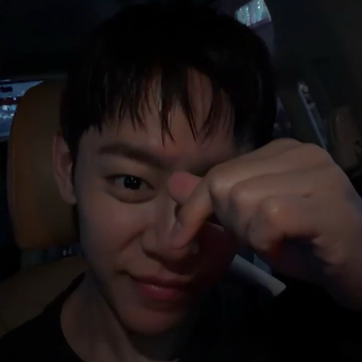 A moment captured by Daehyun (B.A.P)'s fan