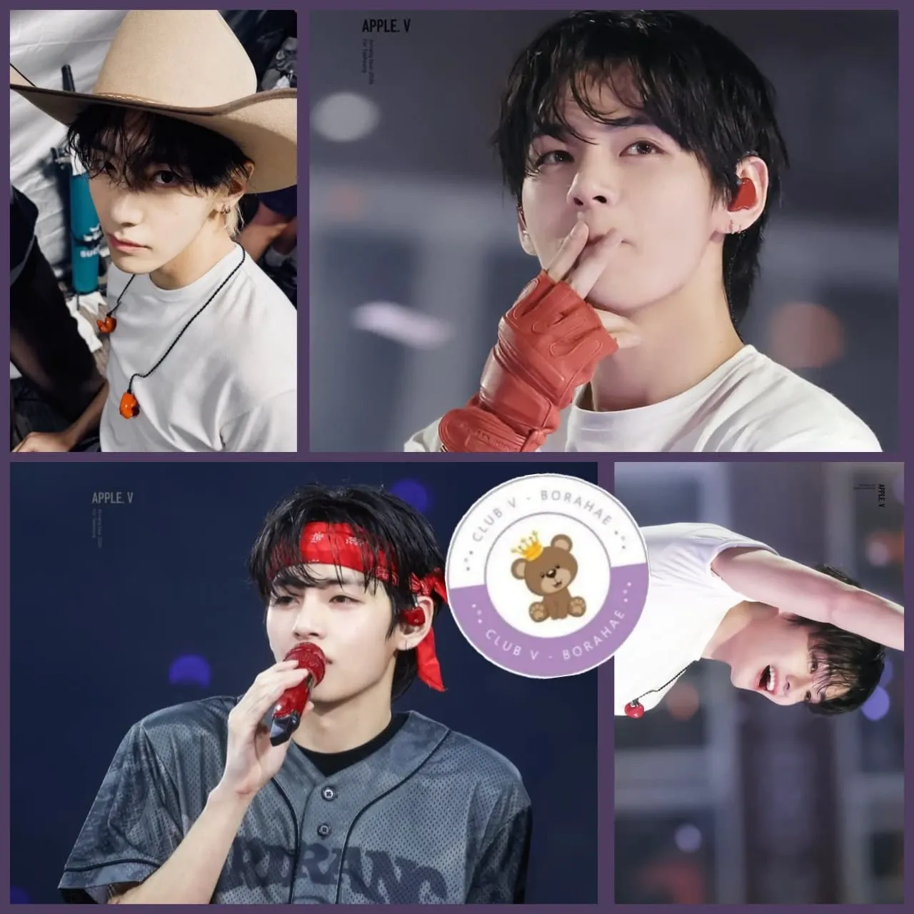 Momen yang diabadikan oleh penggemar V (BTS)