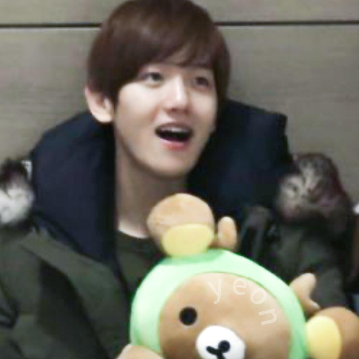 伯贤 (EXO)粉丝拍下的瞬间