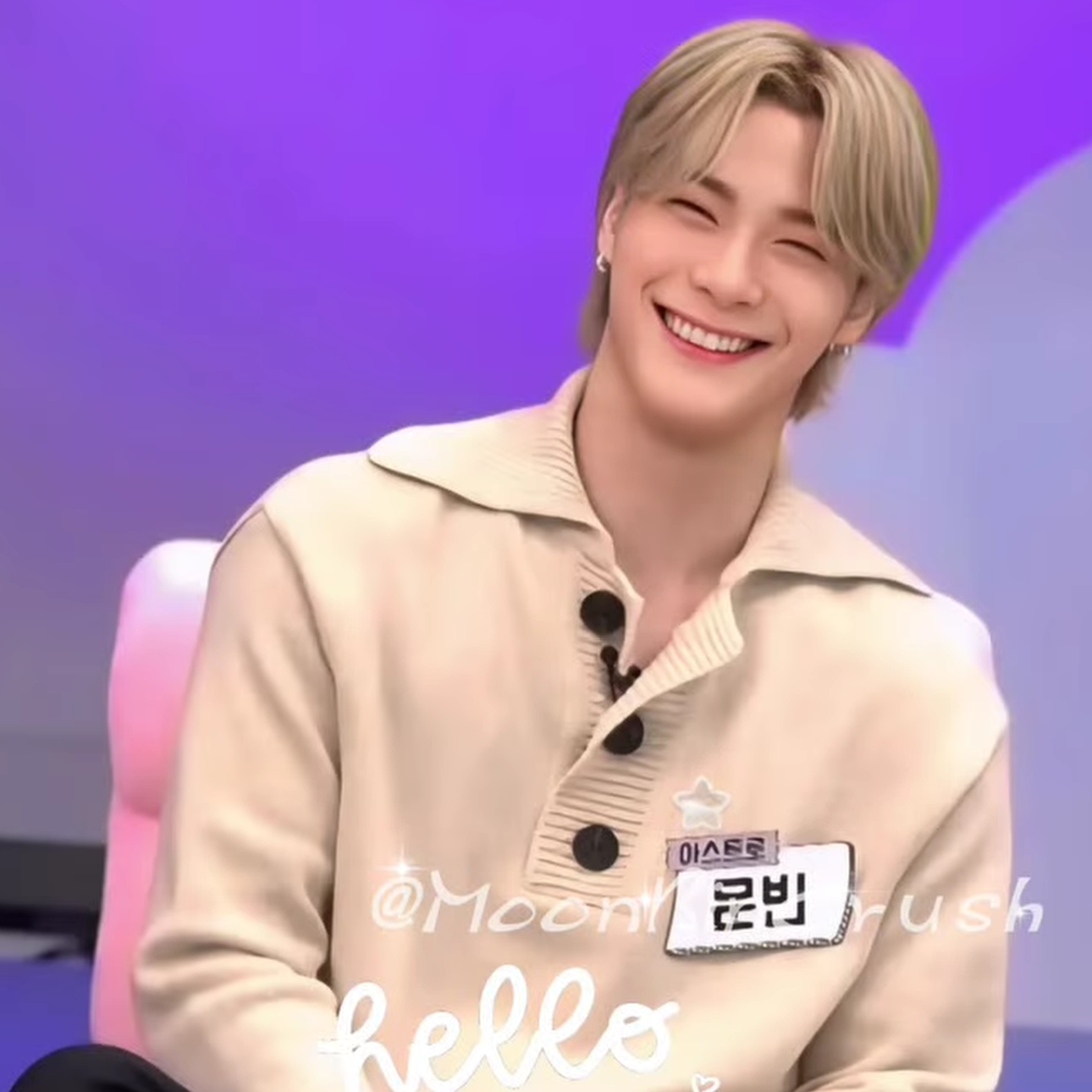 Behind-the-scenes cut of Moonbin (ASTRO)