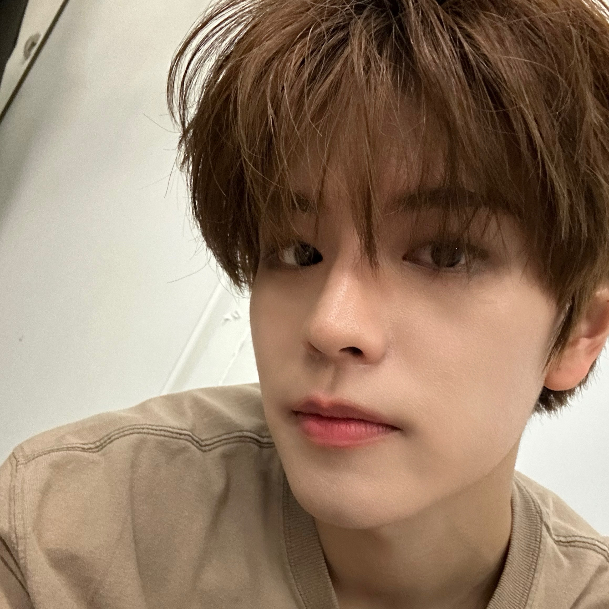 Recent activity shot of Seungmin (Stray Kids)