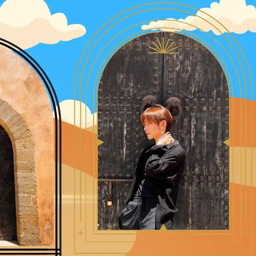 A moment captured by Yeosang (ATEEZ)'s fan