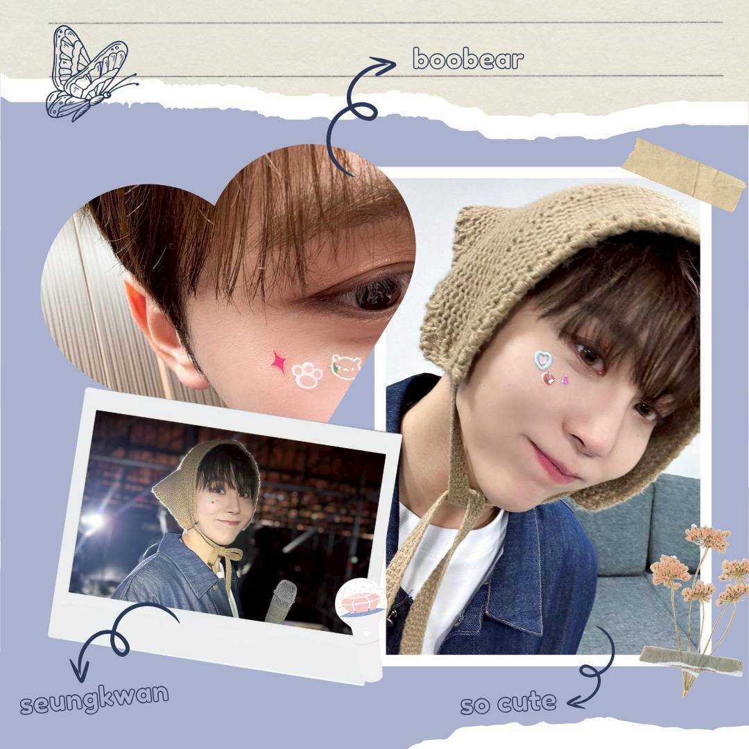 A moment captured by Seungkwan (SEVENTEEN)'s fan