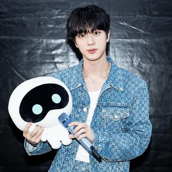 A moment captured by Jin (BTS)'s fan