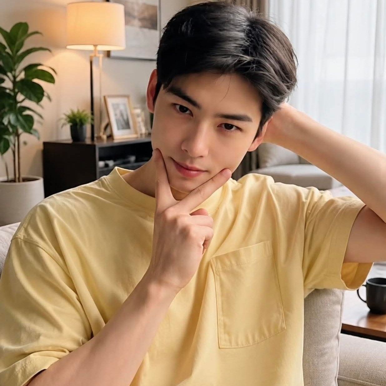 A moment captured by Eunwoo (ASTRO)'s fan
