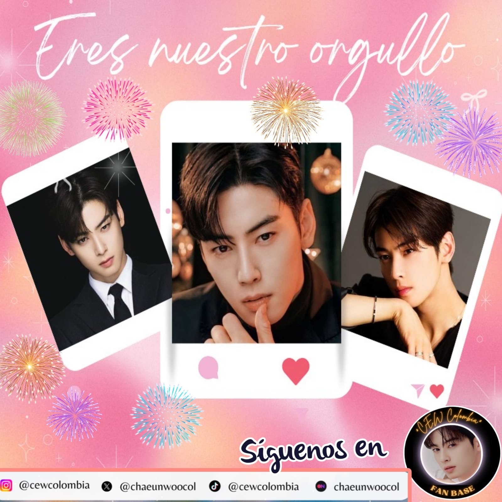 Recent activity shot of Eunwoo (ASTRO)