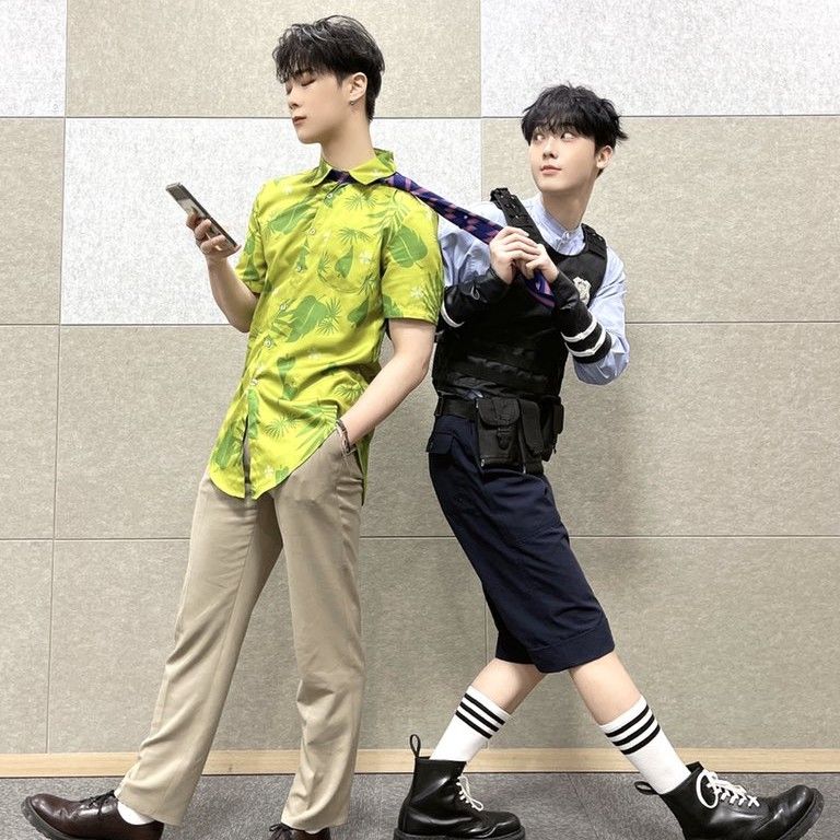 A moment captured by Moonbin (ASTRO)'s fan