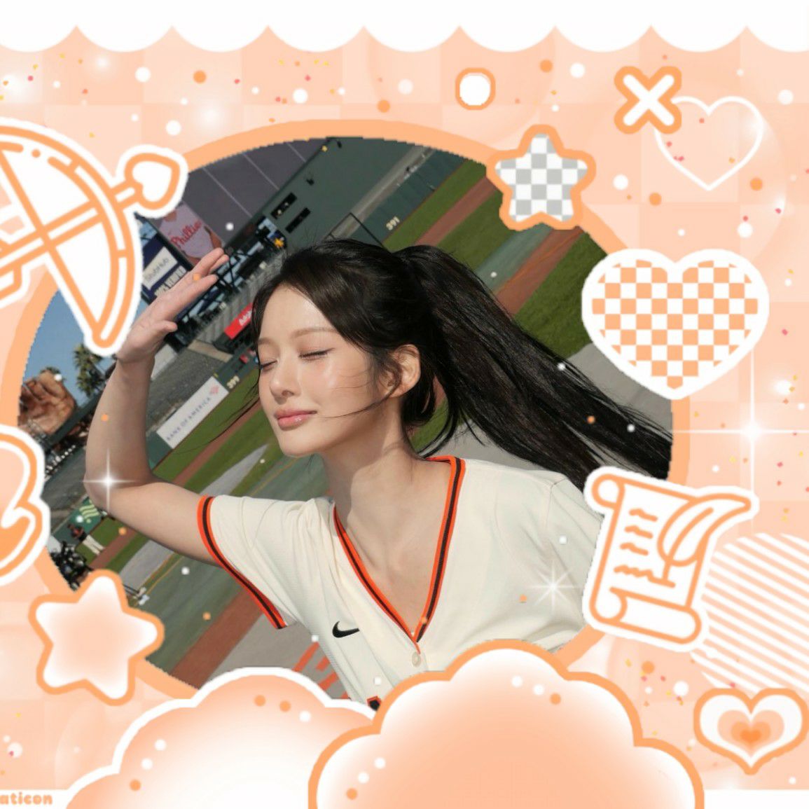 A moment captured by Sullyoon (NMIXX)'s fan