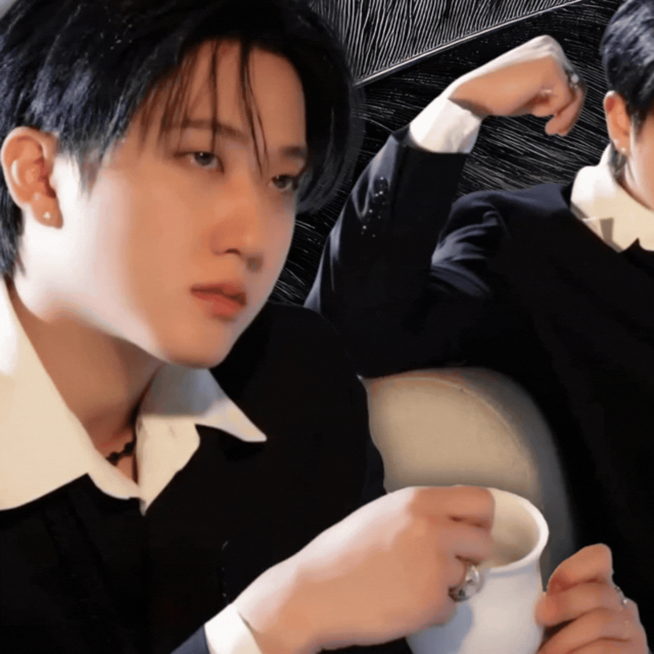 Behind-the-scenes cut of Changbin (Stray Kids)