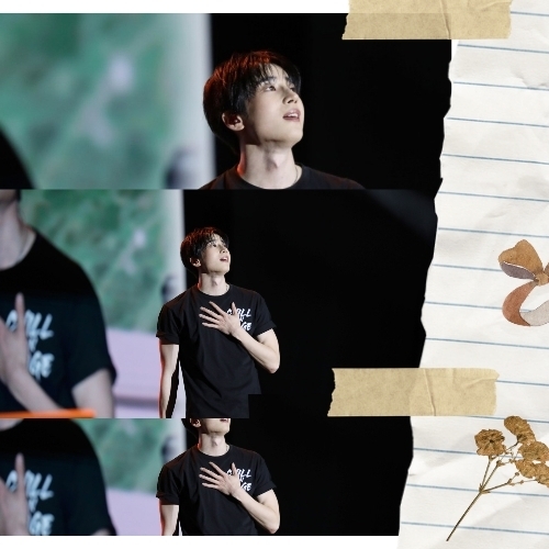 A moment captured by Han Seungwoo's fan