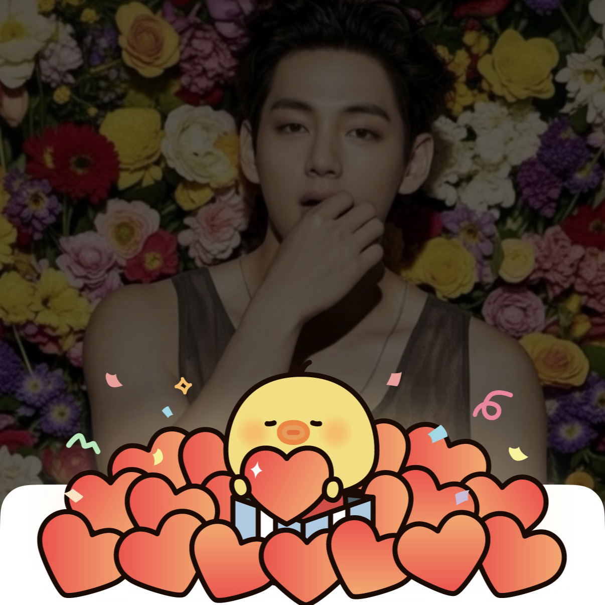 뷔 (방탄소년단)의 비하인드 컷