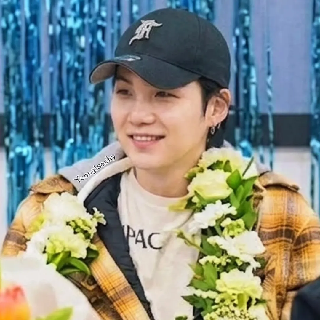 A moment captured by SUGA (BTS)'s fan