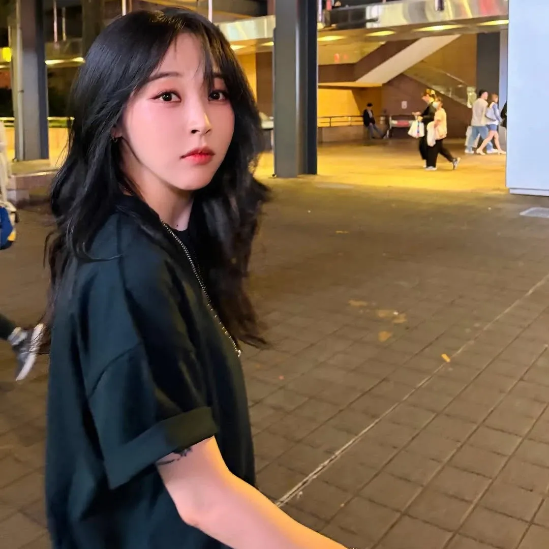 A moment captured by Moonbyul (MAMAMOO)'s fan