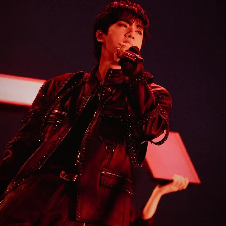 Recent activity shot of Jin (BTS)