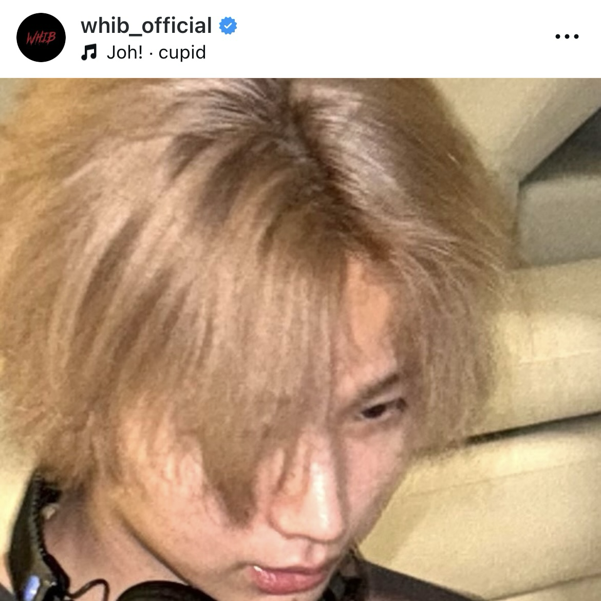 A moment captured by Wonjun (WHIB)'s fan