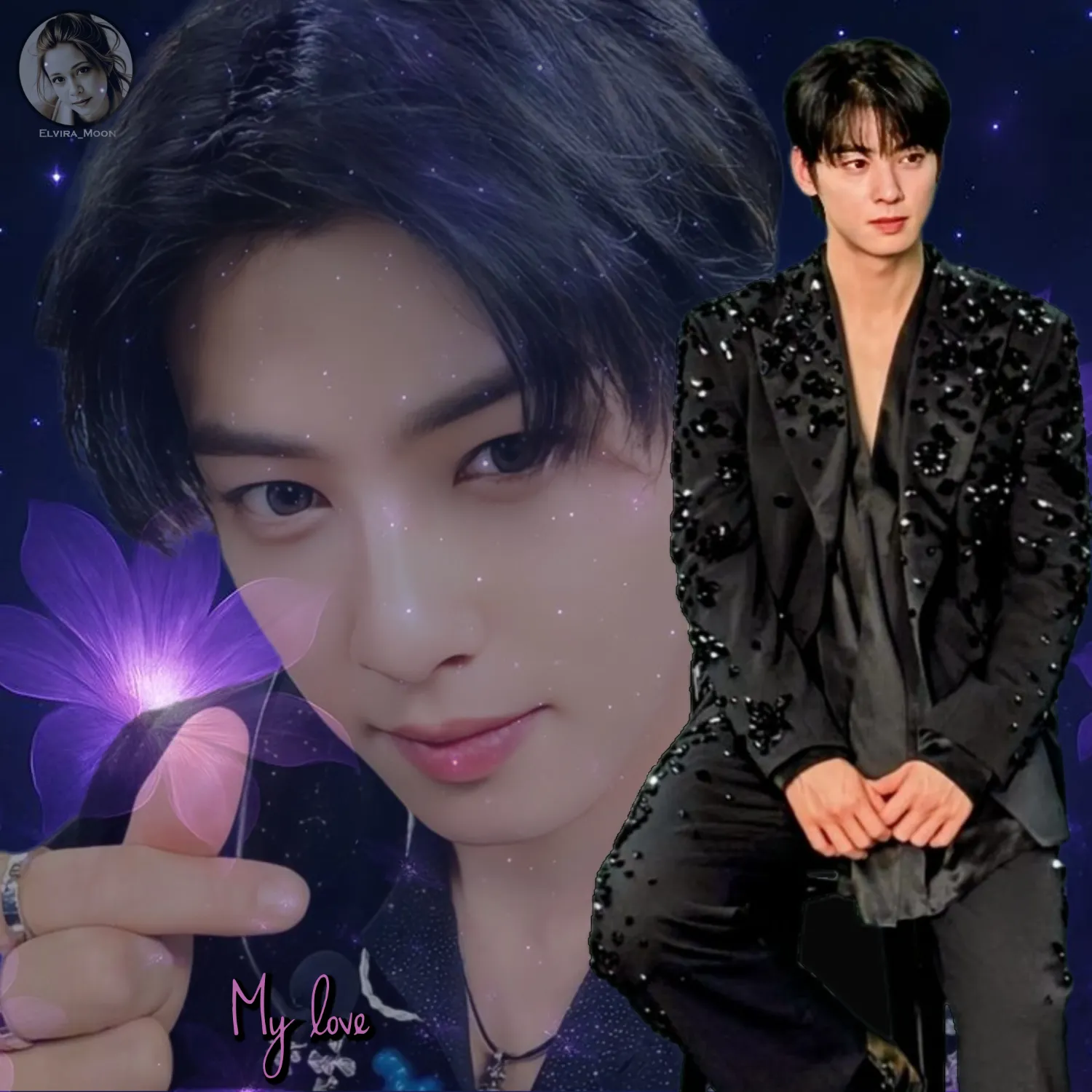 A moment captured by Eunwoo (ASTRO)'s fan