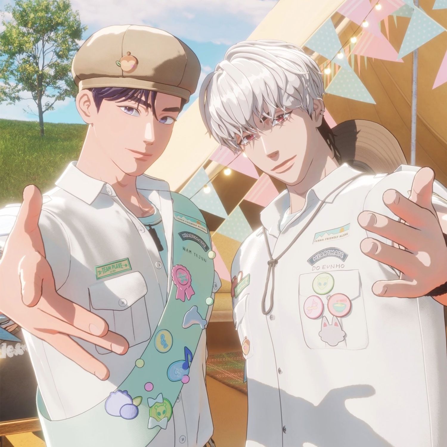 A moment captured by Yejun (PLAVE)'s fan