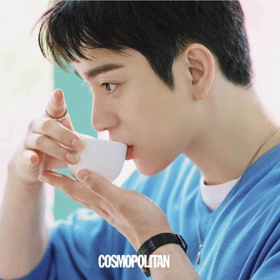 A moment captured by Jinyoung (GOT7)'s fan