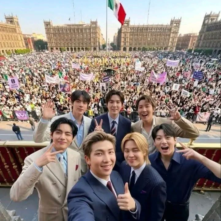 Foto terbaru BTS