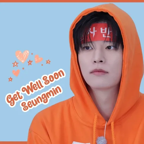 Recent activity shot of Seungmin (Stray Kids)