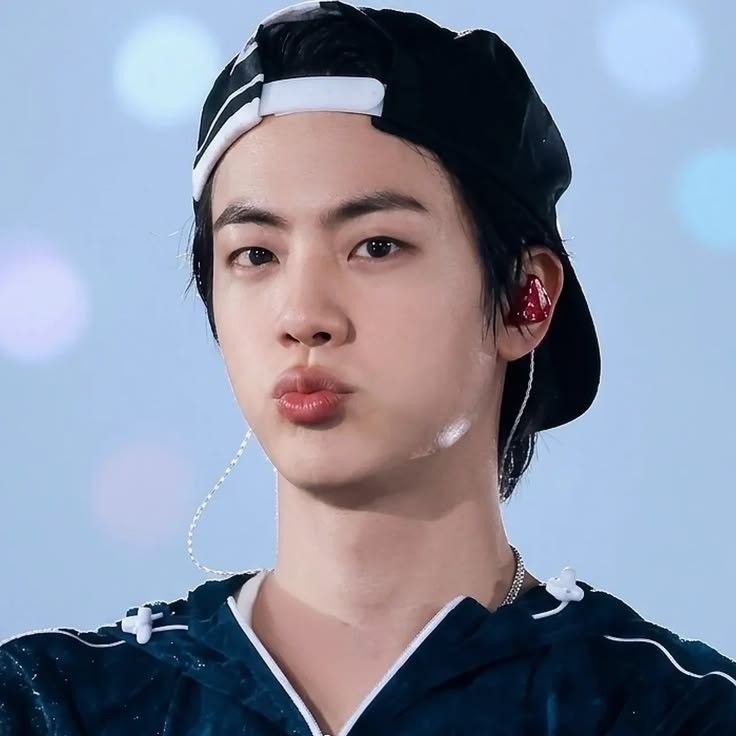Recent activity shot of Jin (BTS)