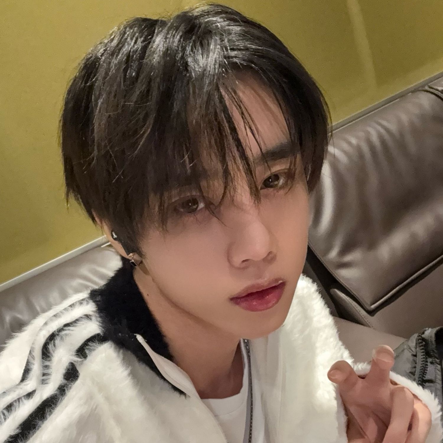 Recent activity shot of Sunwoo (THE BOYZ)