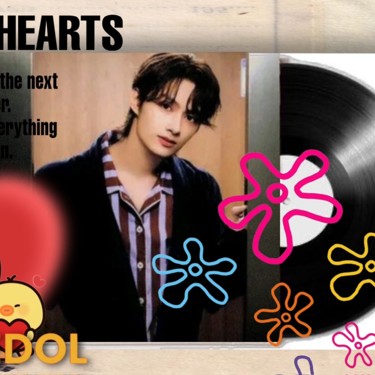 A moment captured by Jun (SEVENTEEN)'s fan