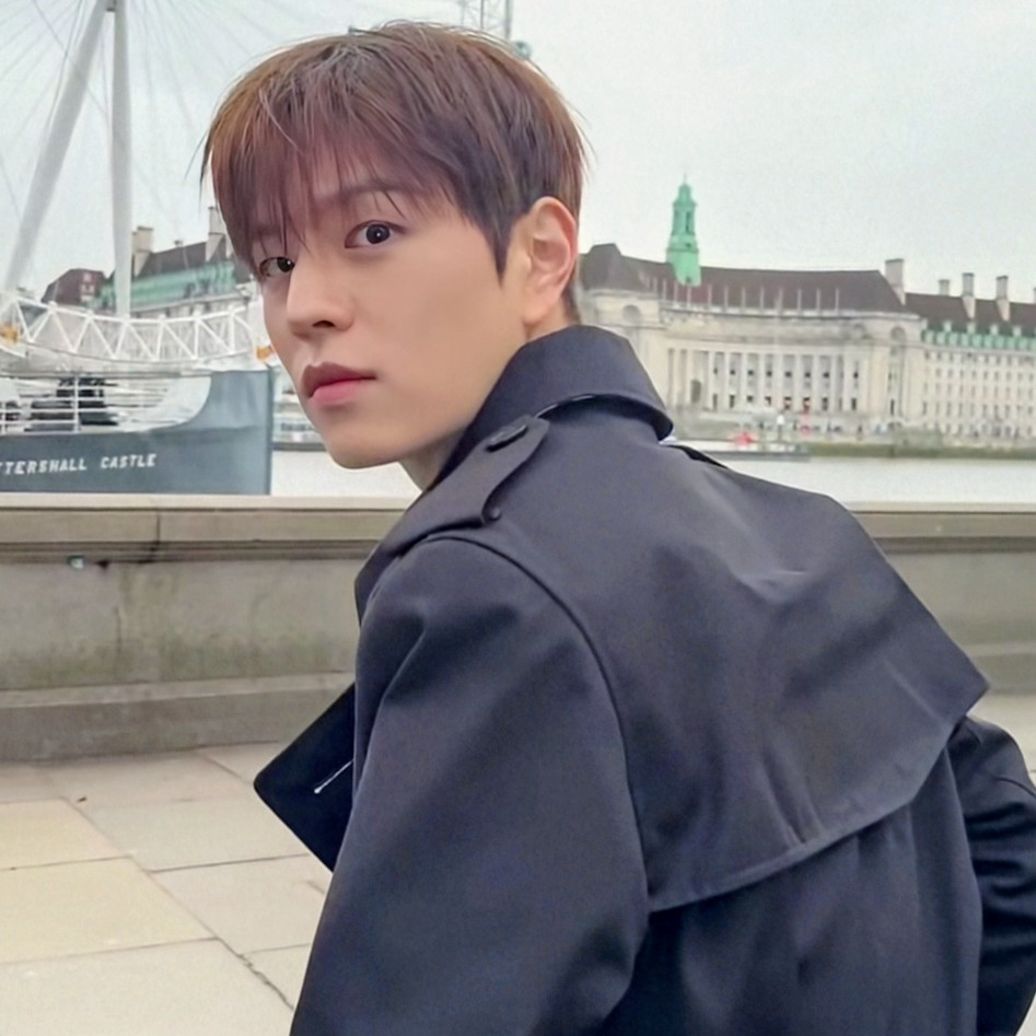 Recent activity shot of Seungmin (Stray Kids)