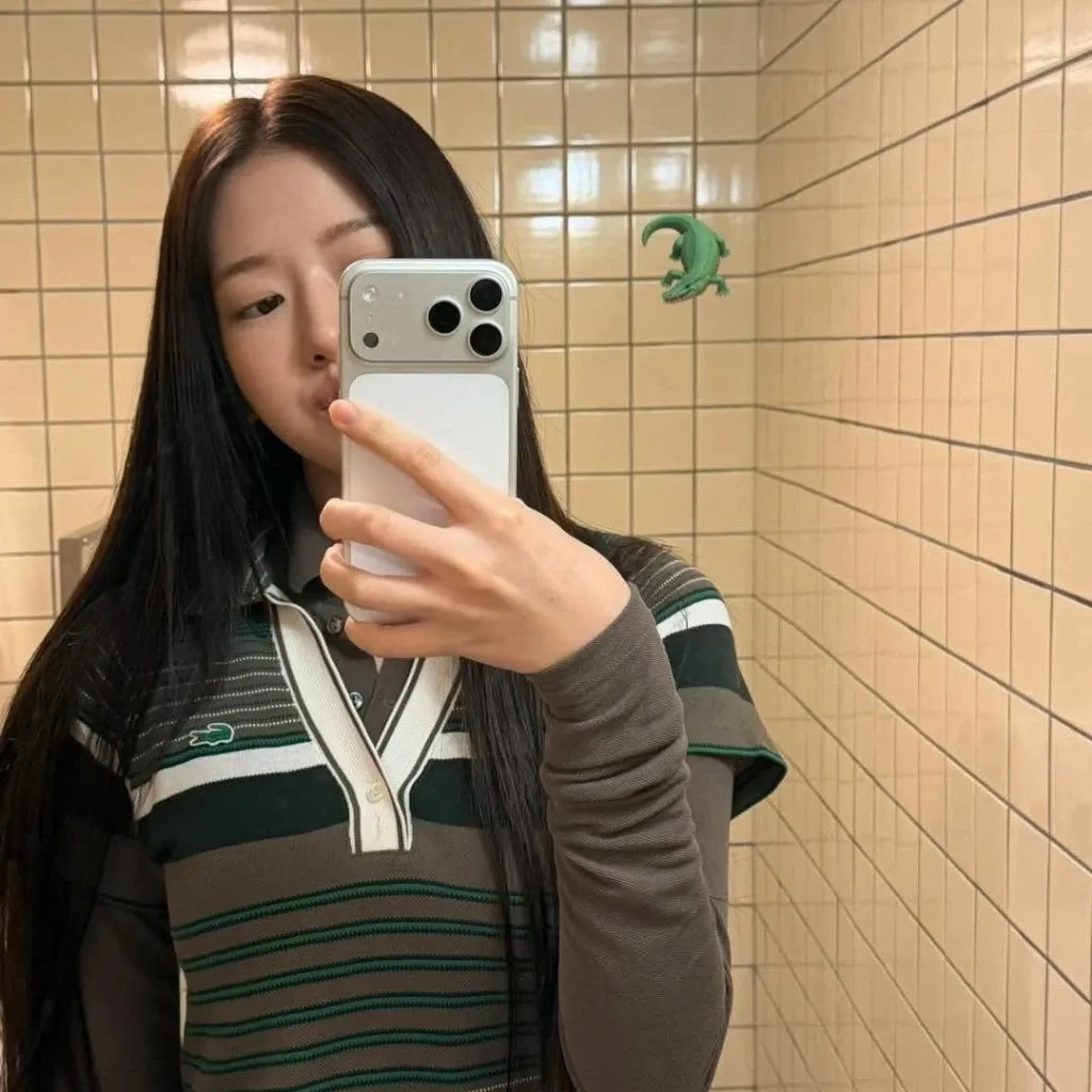 안유진 (IVE)의 비하인드 컷