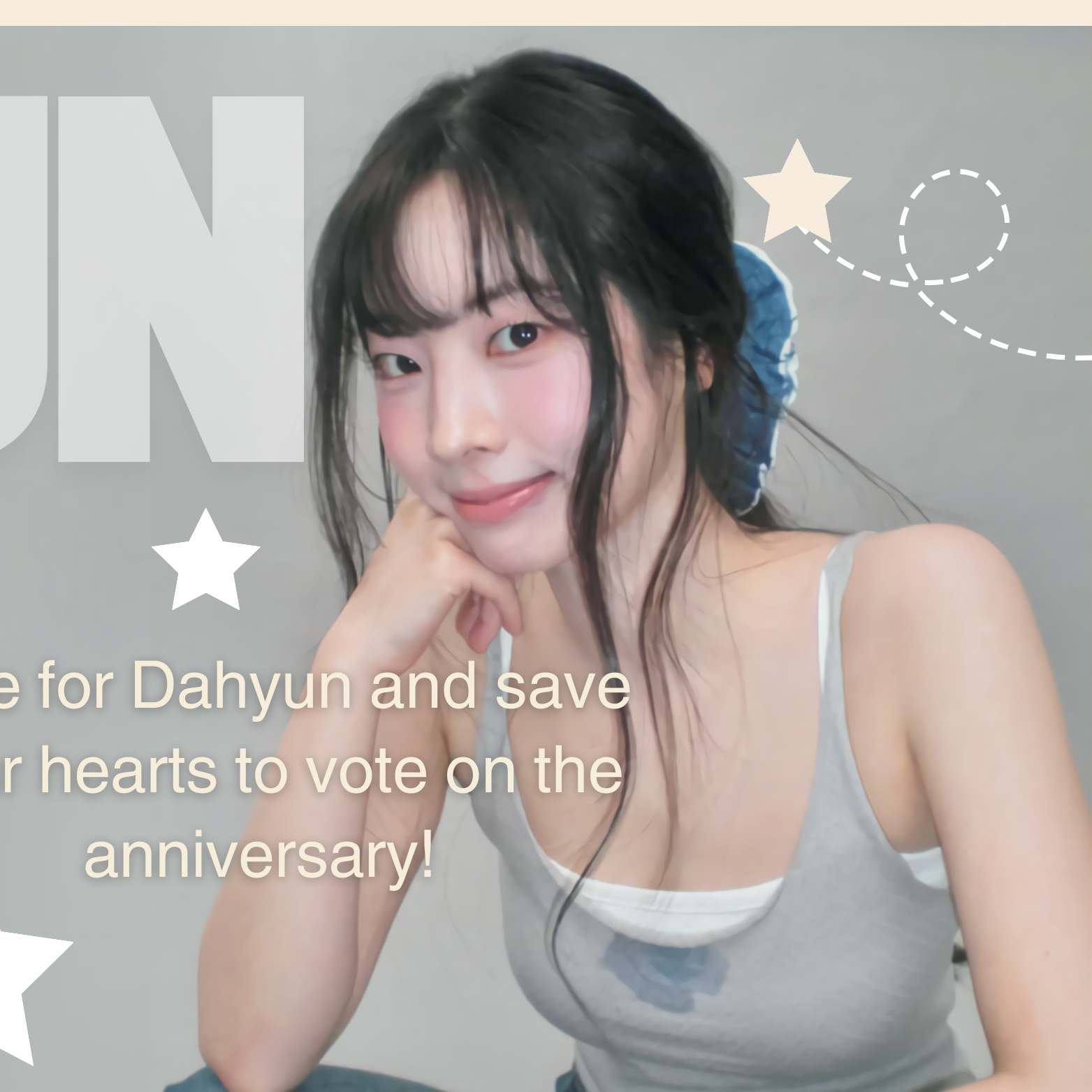 Foto terbaru Dahyun (TWICE)