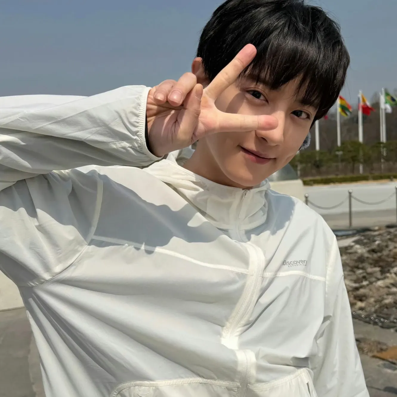 Momen yang diabadikan oleh penggemar Chanyeol (EXO)